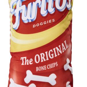 Spot Fun Food Furitos Chips Dog Toy Red 14in