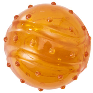 Spot Play Strong Scent-Sation Ball Dog Toy Orange 2.75in