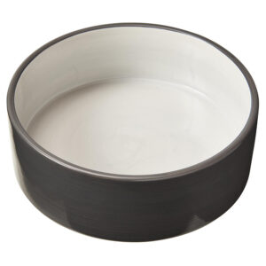 Spot 2Tone Dog Dish Grey, 1ea/7 in