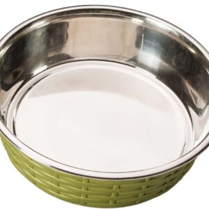 Spot Ethical Soho Basket Weave Dish Green 55Oz
