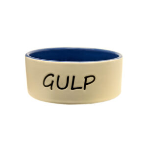 Spot Gulp Dog Bowl Blue 5 In