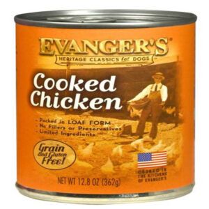Evanger's Heritage Classic Cooked Chicken Canned Dog Food 12.8 oz 12 Pack