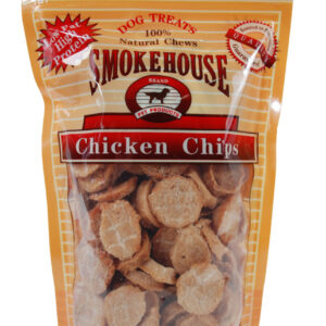 Smokehouse Chicken Chips Dog Treat Small 8 oz