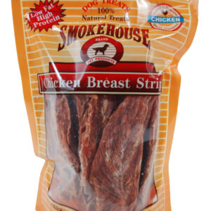 Smokehouse Chicken Breast Strips Dog Treat 8 oz