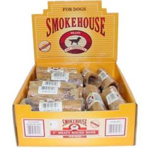 Smokehouse USA Made Round Bone Dog Chew 16 Count 5 in