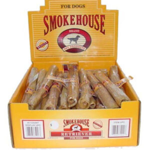 Smokehouse USA Made Pork Skin Retriever Dog Chew 30 Count