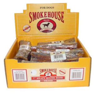 Smokehouse USA Made Round Bone Dog Chew 20 Count 3 in