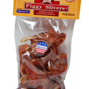 Smokehouse USA Made Piggy Slivers Dog Chew 10 Pack 3.2 oz