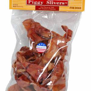 Smokehouse USA Made Piggy Slivers Dog Chew 24 Pack