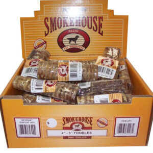 Smokehouse USA Made Toobles Dog Treat Display 4-5 in 25 Count