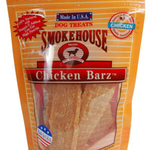 Smokehouse USA Made Chicken Barz Dog Treat 4 oz