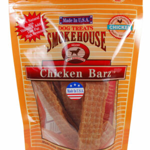 Smokehouse USA Made Chicken Barz Dog Treat 8 oz