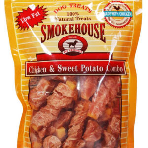 Smokehouse Sweet Potato Stick Dog Treat Wrapped with Chicken Breast Tender 16 oz