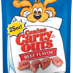 Canine Carry Outs Beef Dog Treats 25 Oz