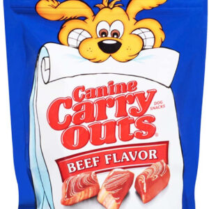 Canine Carry Outs Beef Dog Treats 5 Oz