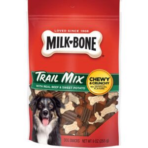 Milk-Bone Trail Mix Dog Treats Beef Mini 9 oz
