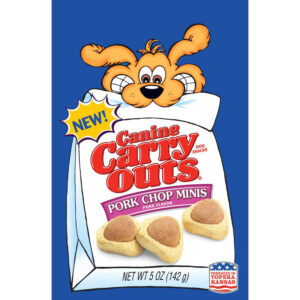 Canine Carry Outs Pork Chop Minis Dog Treats 5 Oz