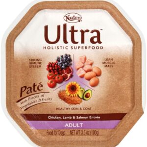 Ultra Pate Chicken, Lamb and Salmon Entree Dog Food 24Ea/3.5Oz