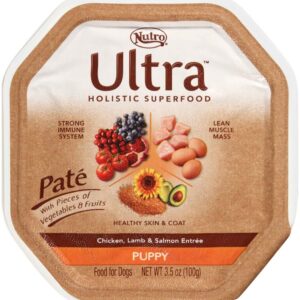 Ultra Pate Chicken, Lamb and Salmon Entree Puppy Food 24Ea/3.5Oz