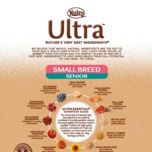 Nutro Ultra Small Breed Senior Dry Dog Food 8 Pounds