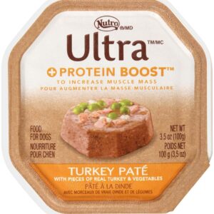 Nutro Products Protein Boost Turkey Pate Dog Food 24Ea/3.5 Oz, 24 Pk