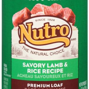 Nutro Savory Lamb and Rice Recipe Can Puppy Food 12Ea/12.5Oz