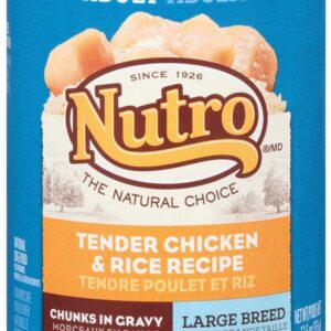 Nutro Products Chunky Chicken and Turkey Stew Dog Food 12Ea/12.5 Oz, 12 Pk