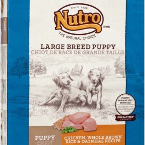 Nutro Wholesome Essentials Farm-Raised Chicken, Brown Rice and Sweet Potato Recipe Large Breed Puppy Dry Dog Food 15 Pounds