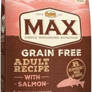 Nutro Max Adult Grain Free Recipe With Salmon Dry Dog Food 4 Pounds