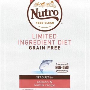 Nutro Products Limited Ingredient Diet Grain Free Salmon & Lentils Dog Food 22 lb