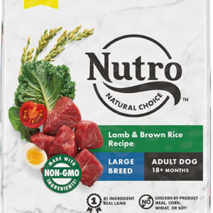 Nutro Products Wholesome Essentials Adult Lamb & Rice Large Breed Dry Dog Food 40 lb