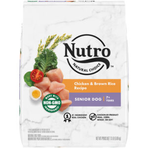 Nutro Products Natural Choice Chicken & Brown Rice Recipe Dry Senior Dog Food 13 lbs