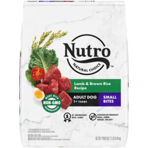 Nutro Products Natural Choice Lamb & Brown Rice Recipe Small Bites Dog Food 12 lbs