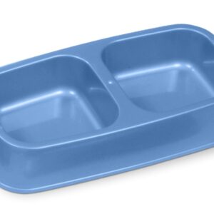 Van Ness Plastics Light Weight Dog Double Bowl Assorted Medium