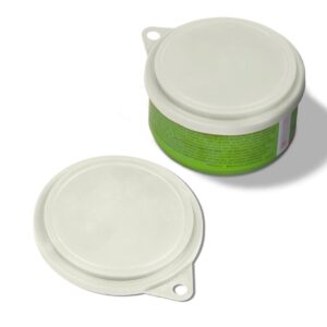 Van Ness Plastics Pet Food Can Cover White