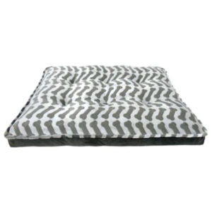 Arlee OrthoLux Bella Orthopedic Mattress Zig zag Bone Charcoal 45 x 36 x 8 Inch