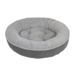 Arlee Maggie Donut Round Grey/Charcoal 35 x 35 x 10 Inch