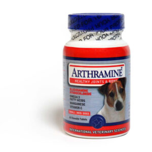 International Veterinary Sciences Arthramine Joint Care Chewable Tablet For Small and Medium Dogs 60 Tablets