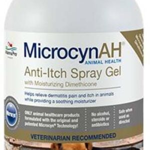 MicrocynAH Anti-Itch Spray Gel 8 oz