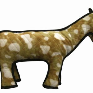 Tuffy Barn Yard Series Dog Toy Horse Tan