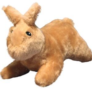 Mighty Nature Dog Toy Rabbit Brown 13 in