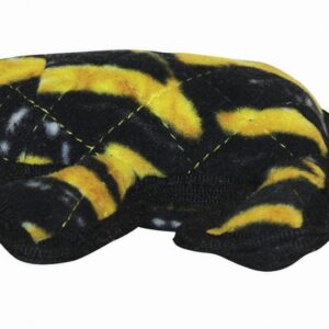 Tuffy Desert Series Dog Toy Phrog Black & Yellow Frog 8.2 in