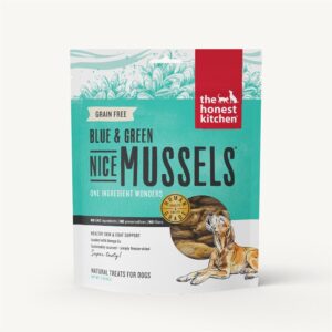 The Honest Kitchen Dog Freeze Dried Green Blue Mussels 2 Oz.
