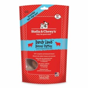 Stella and Chewys Freeze Dried Dog Food Lamb Dinner Patties 5.5 Oz