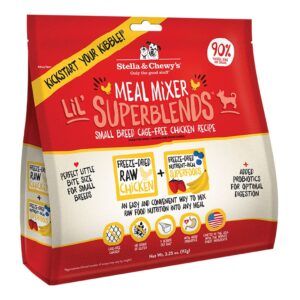 Stella and Chewys Dog Freeze Dried Lil Super Blends Mixer Chicken 3.25