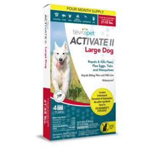 Vetality Activate II Flea & Tick For Dogs 0.404 fl. oz 4 Count