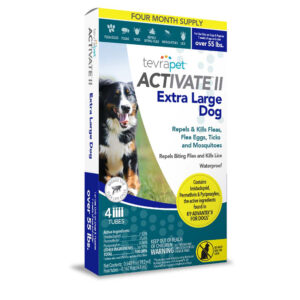Vetality Activate II Flea & Tick For Dogs 0.648 fl. oz 4 Count