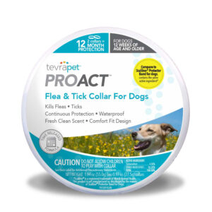 Vetality ProAct Flea & Tick Dog Collar 2 Count