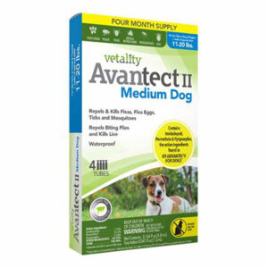 Vetality Avantect II Flea & Tick For Dogs 0.164 fl. oz 4 Count