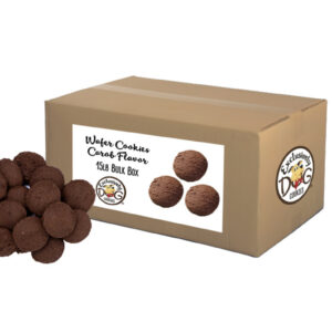 Exclusively Pet Dog Wafer Cookies Carob Flavor 15 Lb